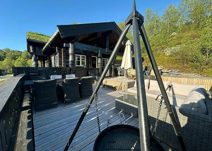 Log By Hardangervidda National Park *